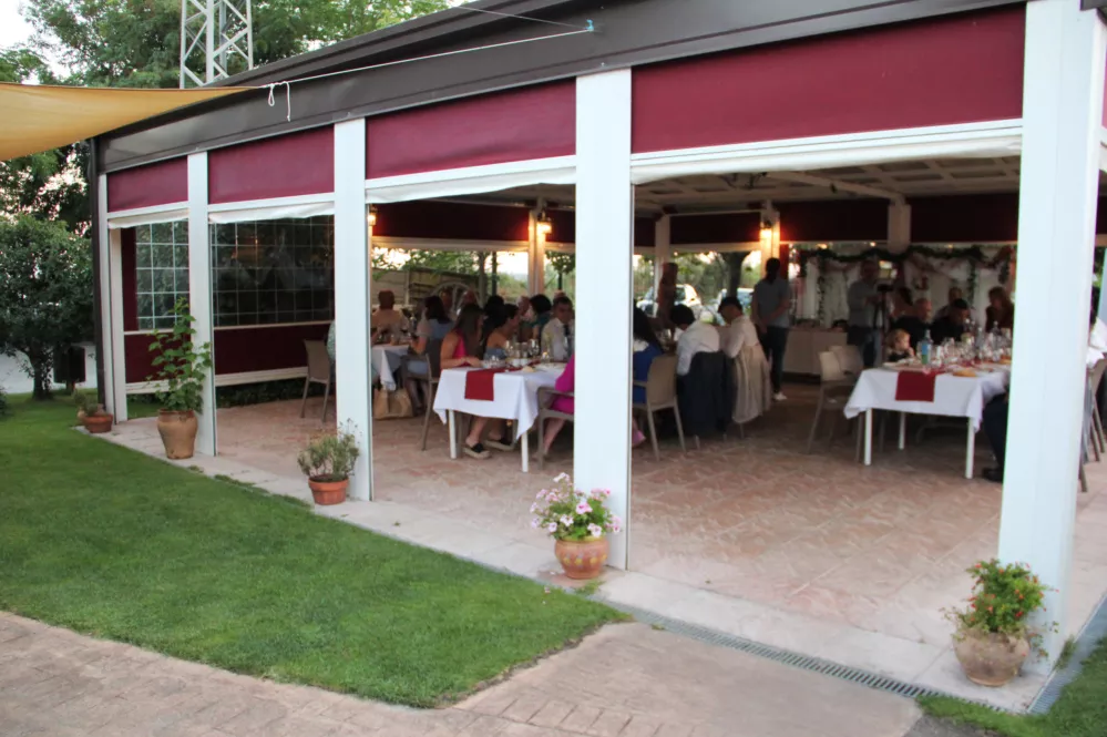 Carpas multiusos para comer, cenar, bodas, banquetes y celebraciones